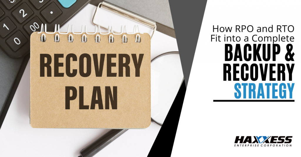 How RPO and RTO Fit into a Complete Backup & Recovery Strategy